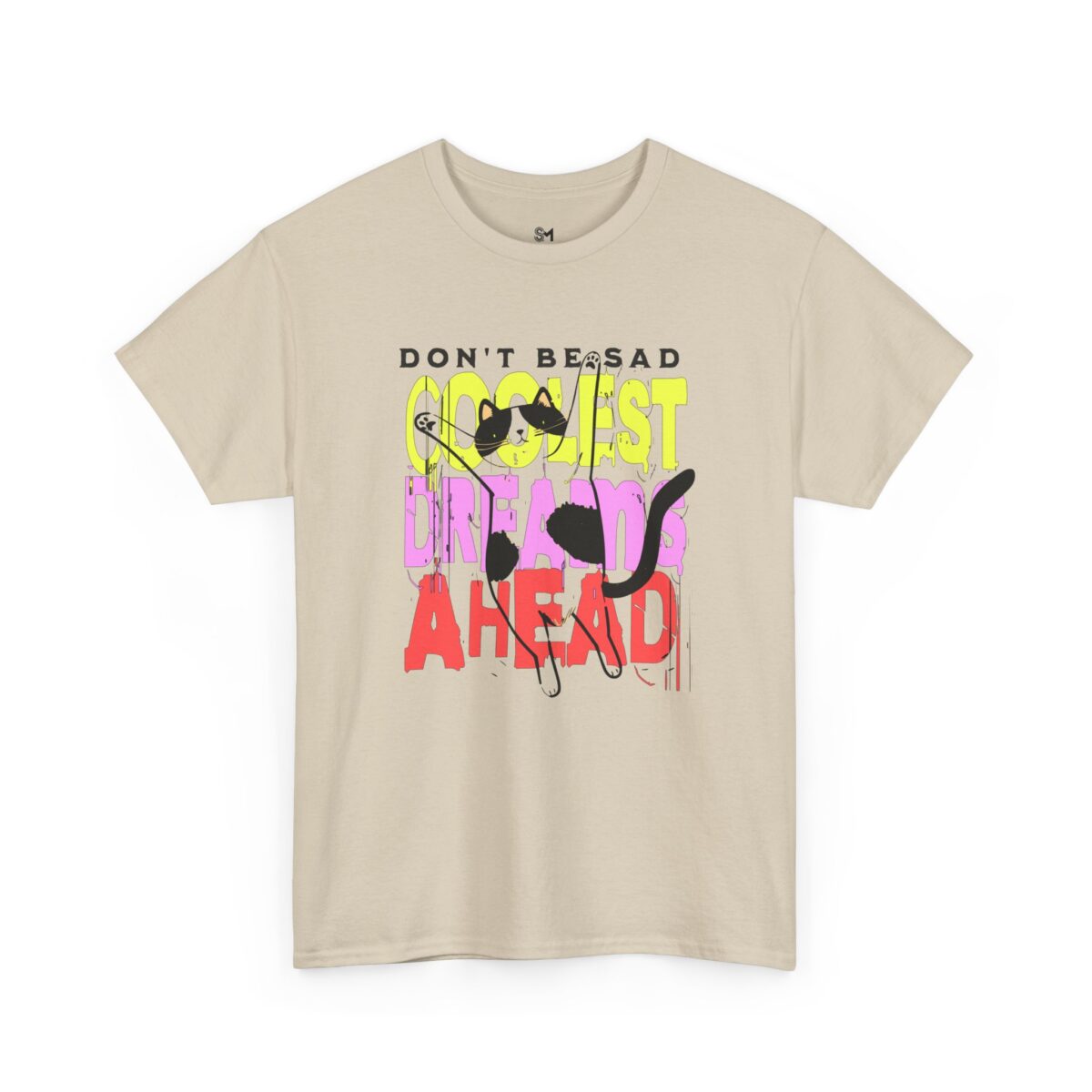 Don't be sad Unisex Heavy Cotton Tee - Image 11