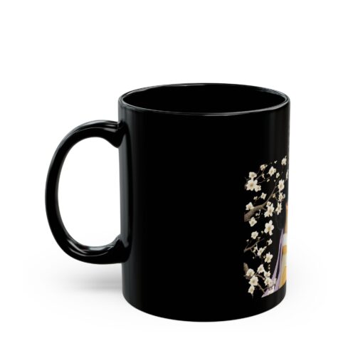 Spring Maiden Black Mug (11oz, 15oz) - Image 3