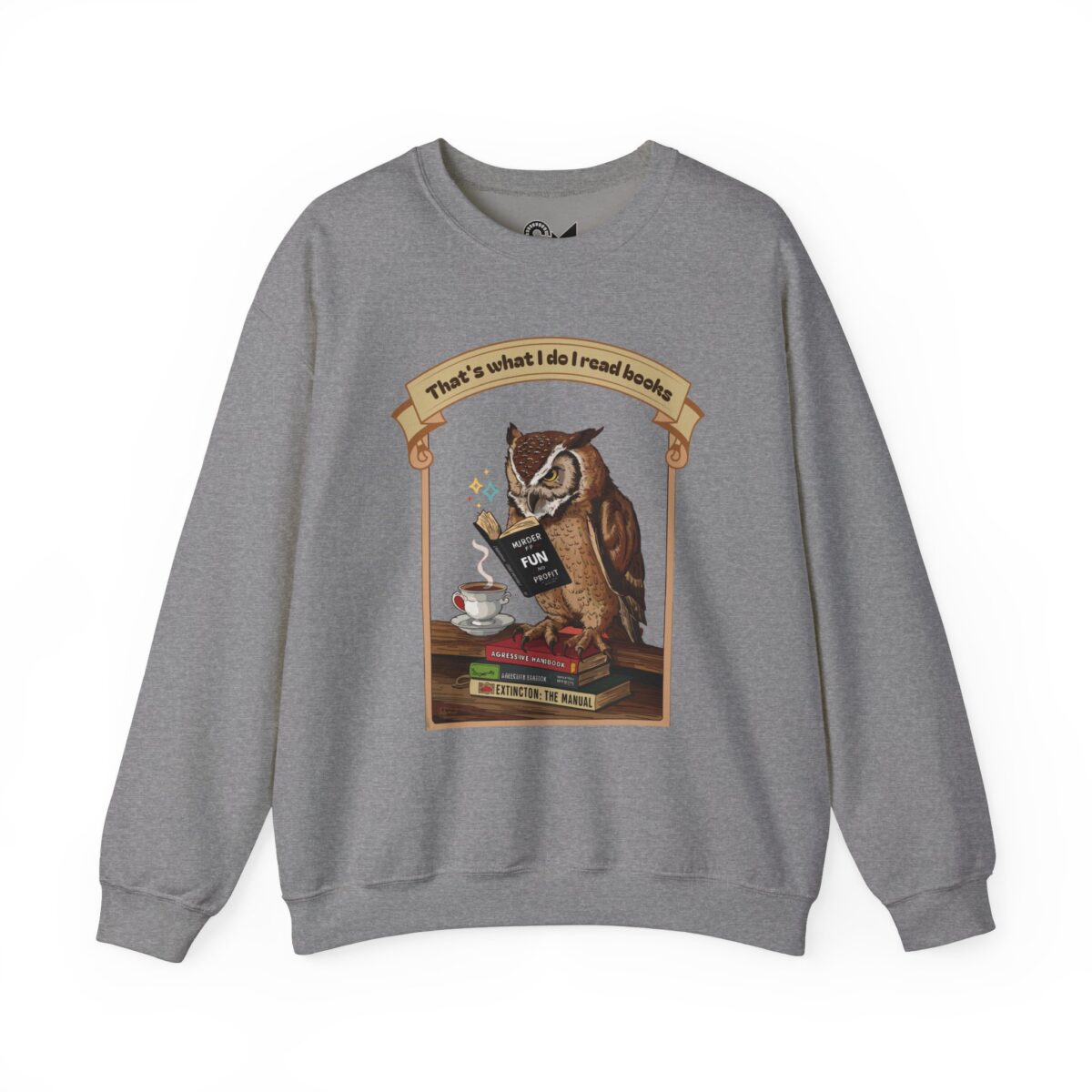 I read books Unisex Heavy Blend™ Crewneck Sweatshirt - Image 25