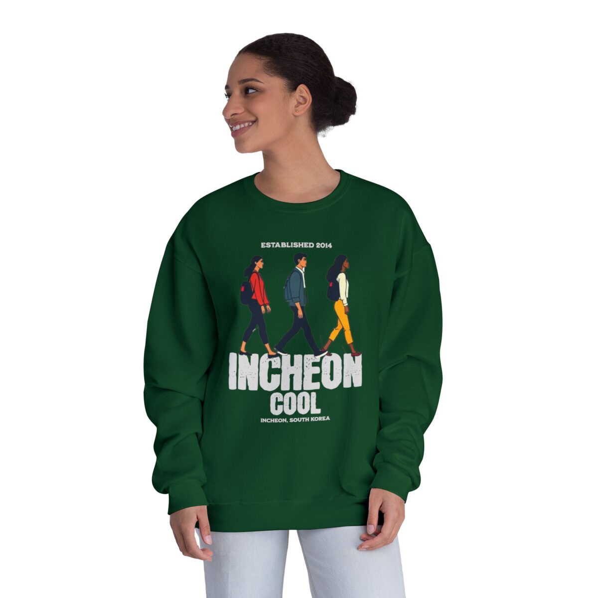 Incheon Cool Unisex NuBlend® Crewneck Sweatshirt - Image 24