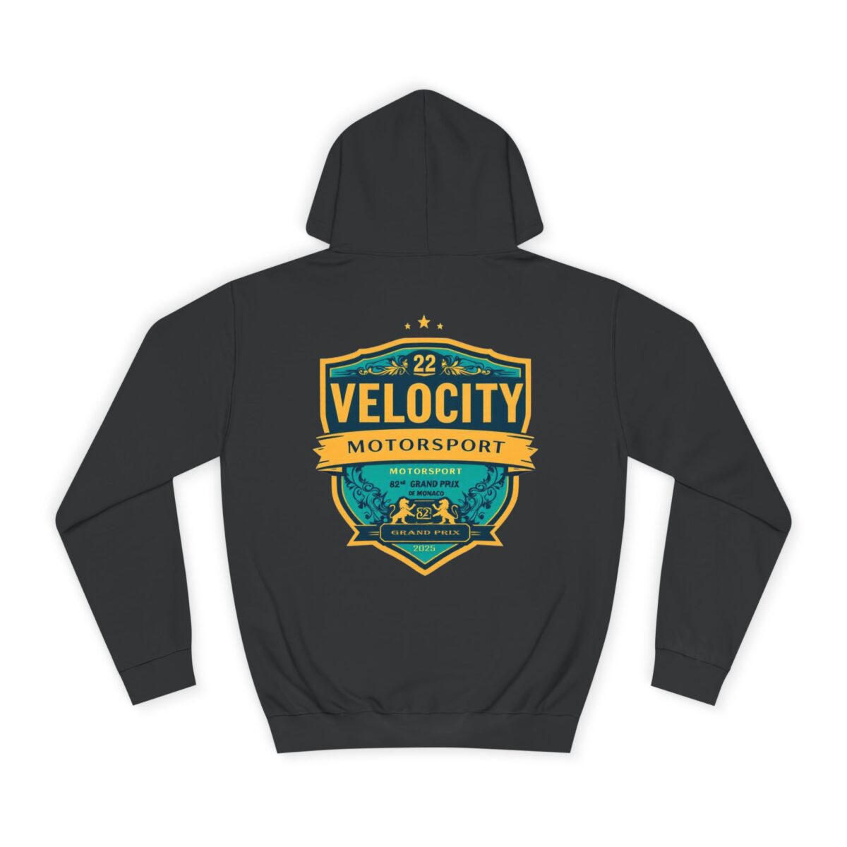 Velocity Unisex College Hoodie - Image 6