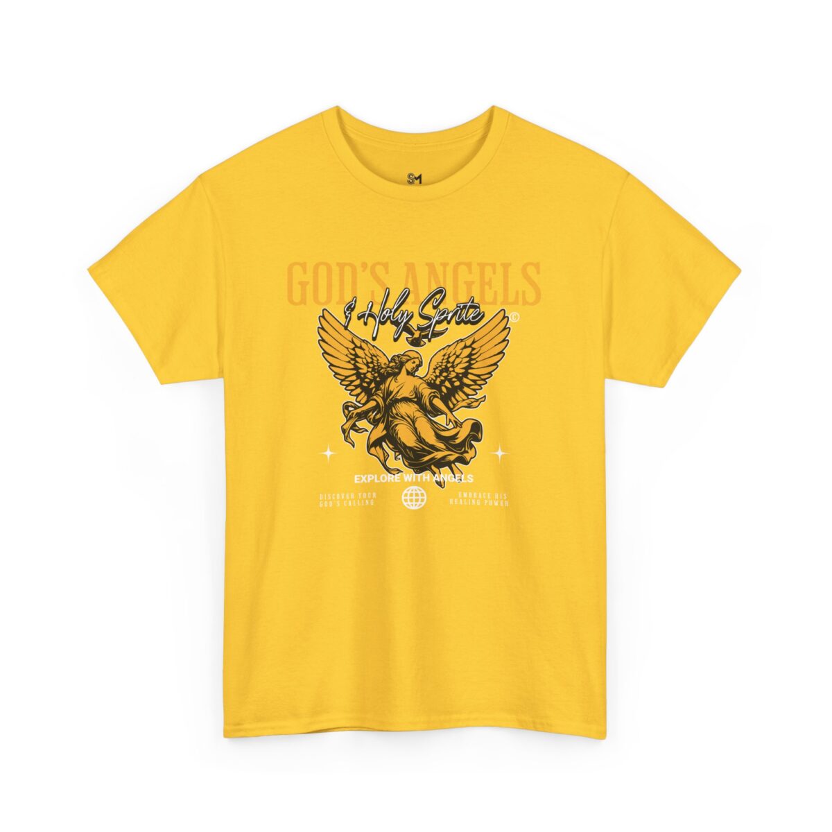 God's angels Unisex Heavy Cotton Tee - Image 7
