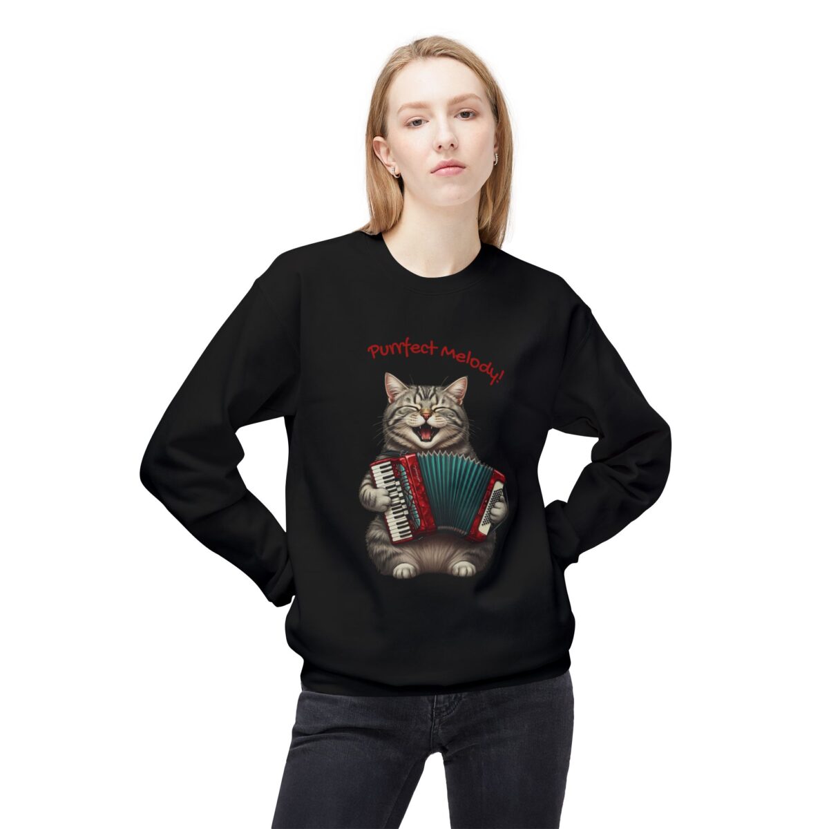 Perfect harmony Unisex Midweight Softstyle Fleece Crewneck Sweatshirt - Image 7
