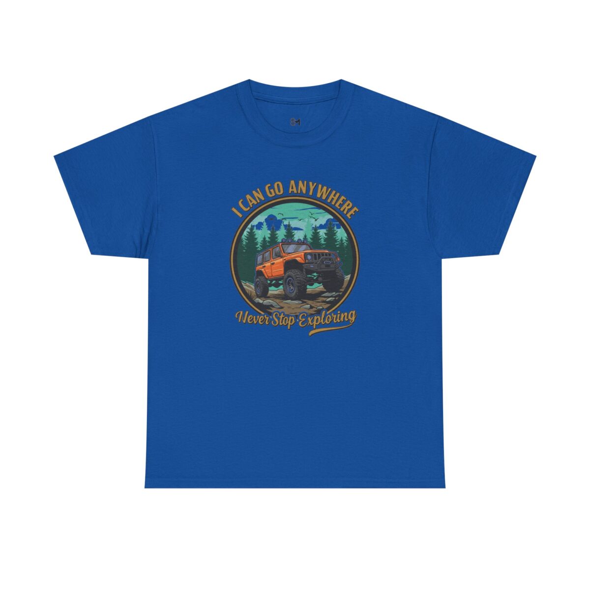 I can go anywhere Unisex Heavy Cotton Tee - Image 33
