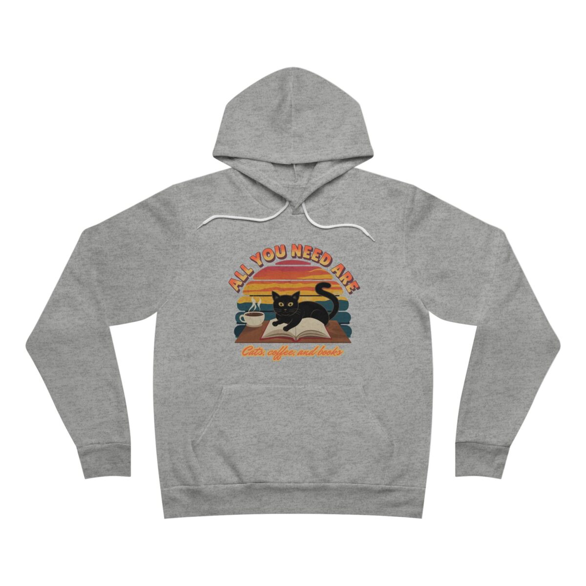 All you need are Unisex Sponge Fleece Pullover Hoodie - Image 5