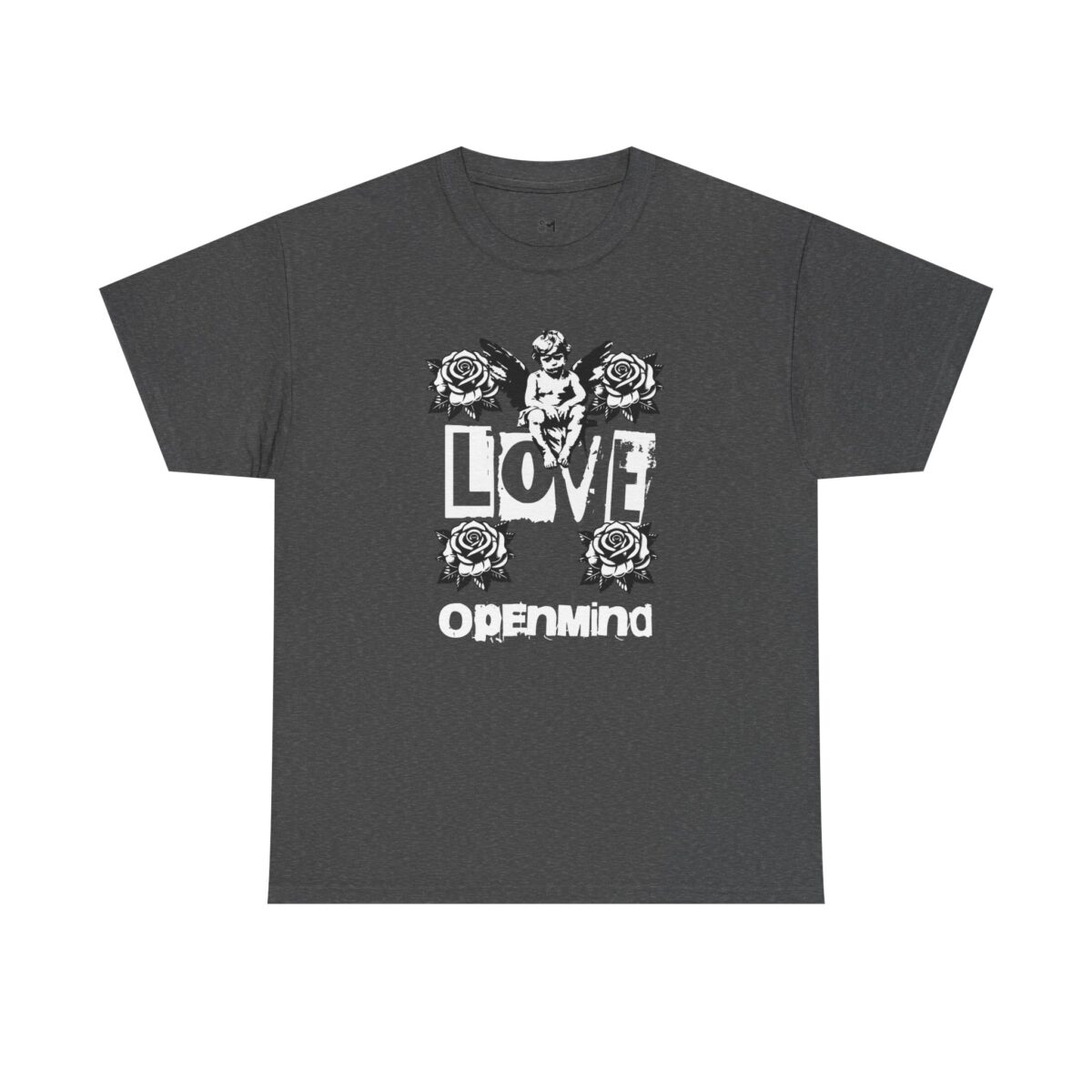 Love open mind Unisex Heavy Cotton Tee - Image 25