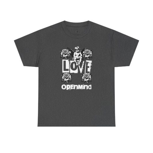 Love open mind Unisex Heavy Cotton Tee - Image 25