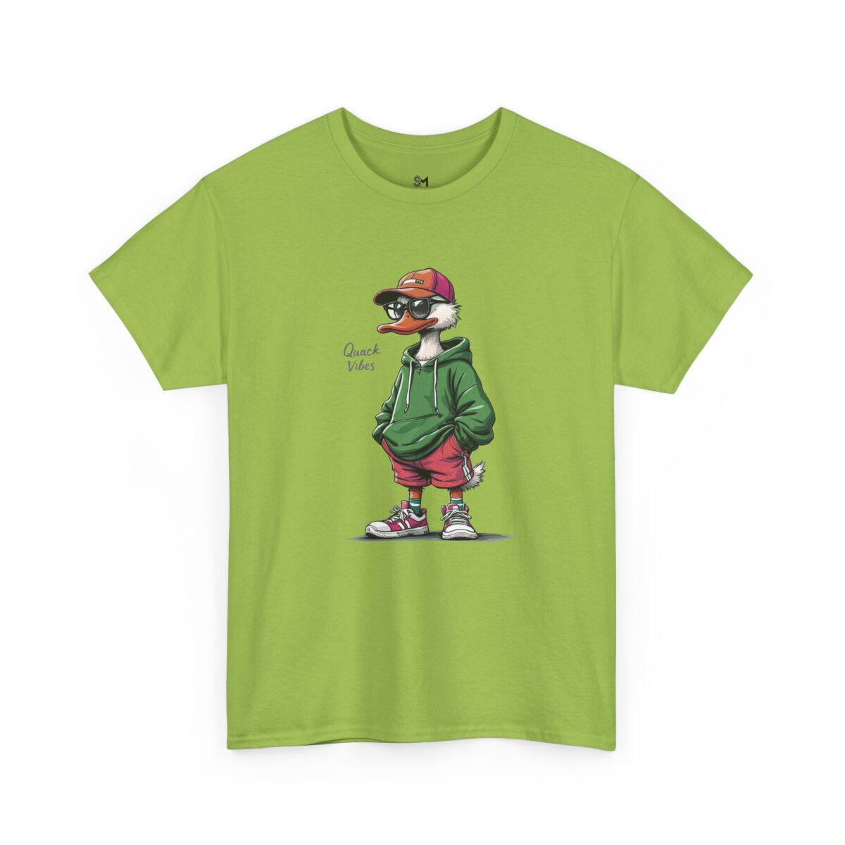 Quack Vibes Unisex Heavy Cotton Tee - Image 23