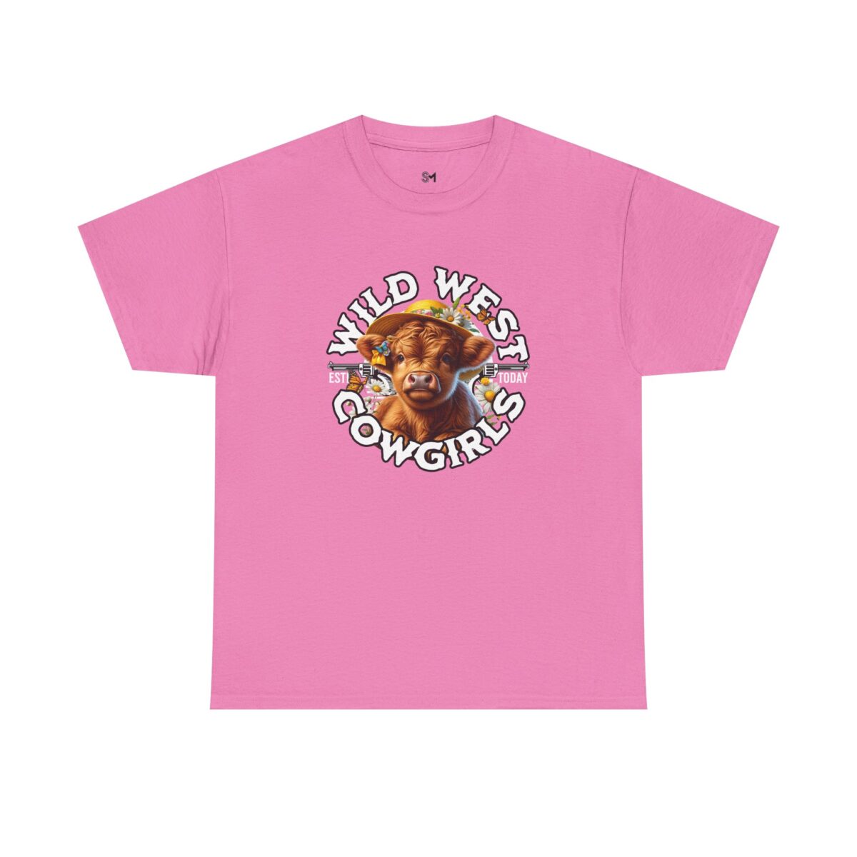 Wild west cow girls Unisex Heavy Cotton Tee - Image 33