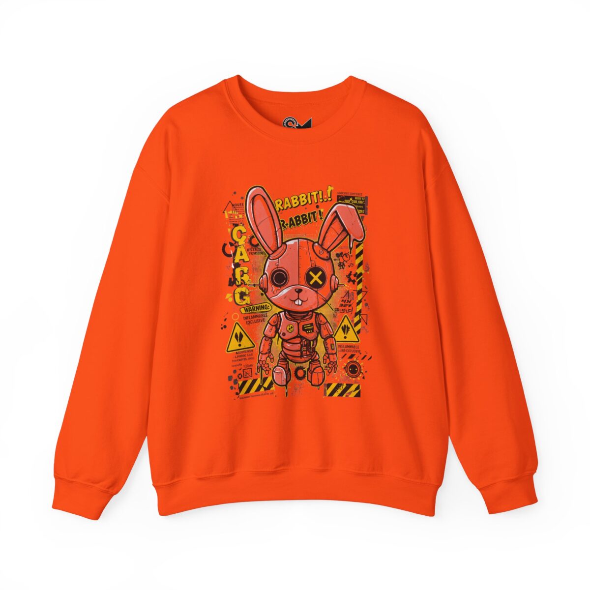 Rabbit Unisex Heavy Blend™ Crewneck Sweatshirt - Image 9