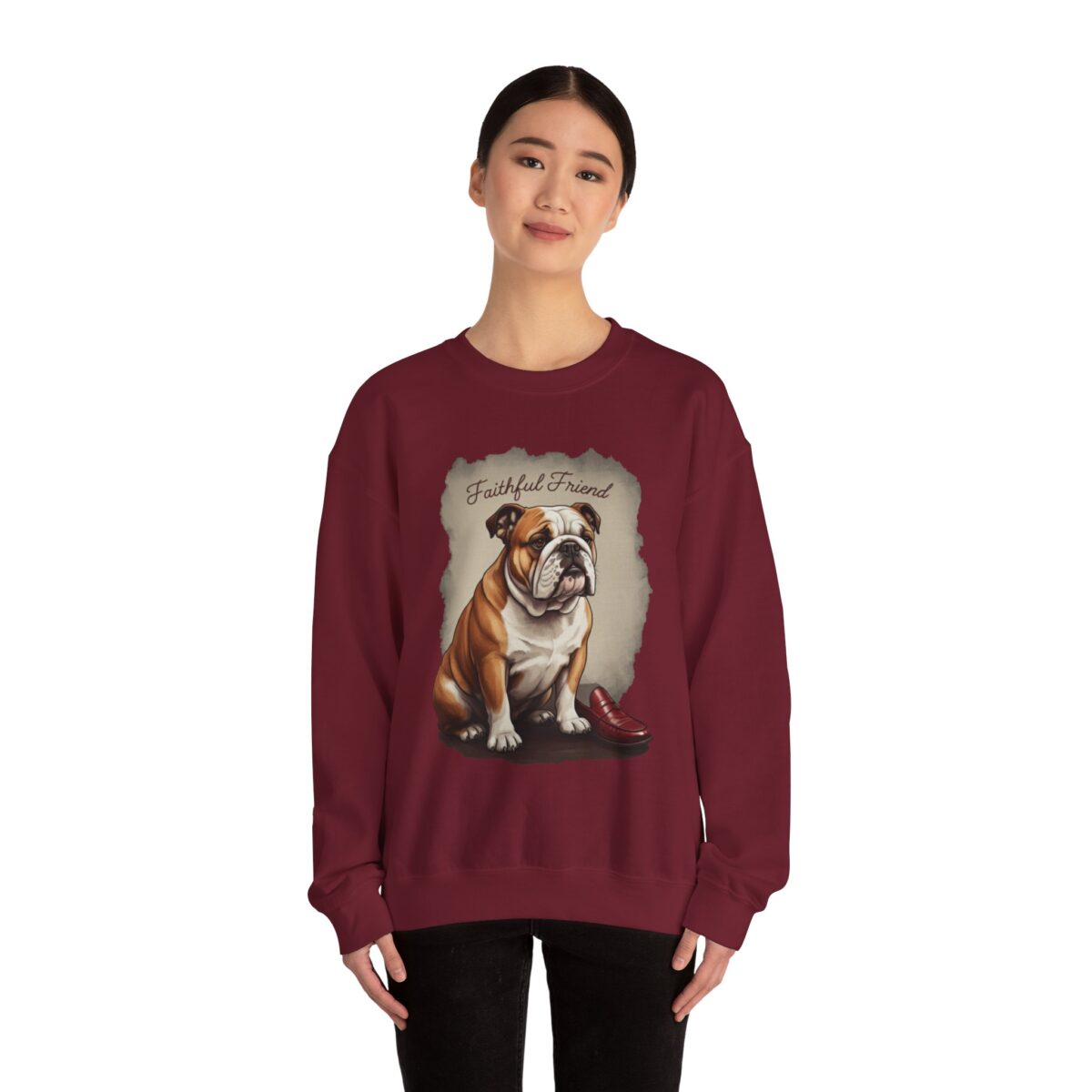 Faithfull friend Unisex Heavy Blend™ Crewneck Sweatshirt - Image 48