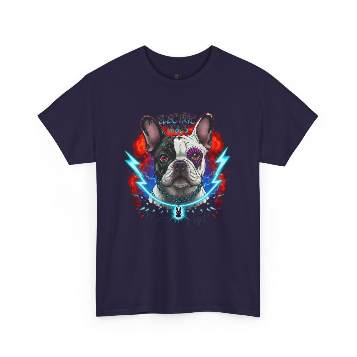 Electric Vibes Unisex Heavy Cotton Tee - Image 11