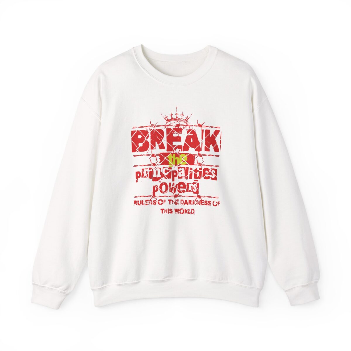 Break the principles Unisex Heavy Blend™ Crewneck Sweatshirt