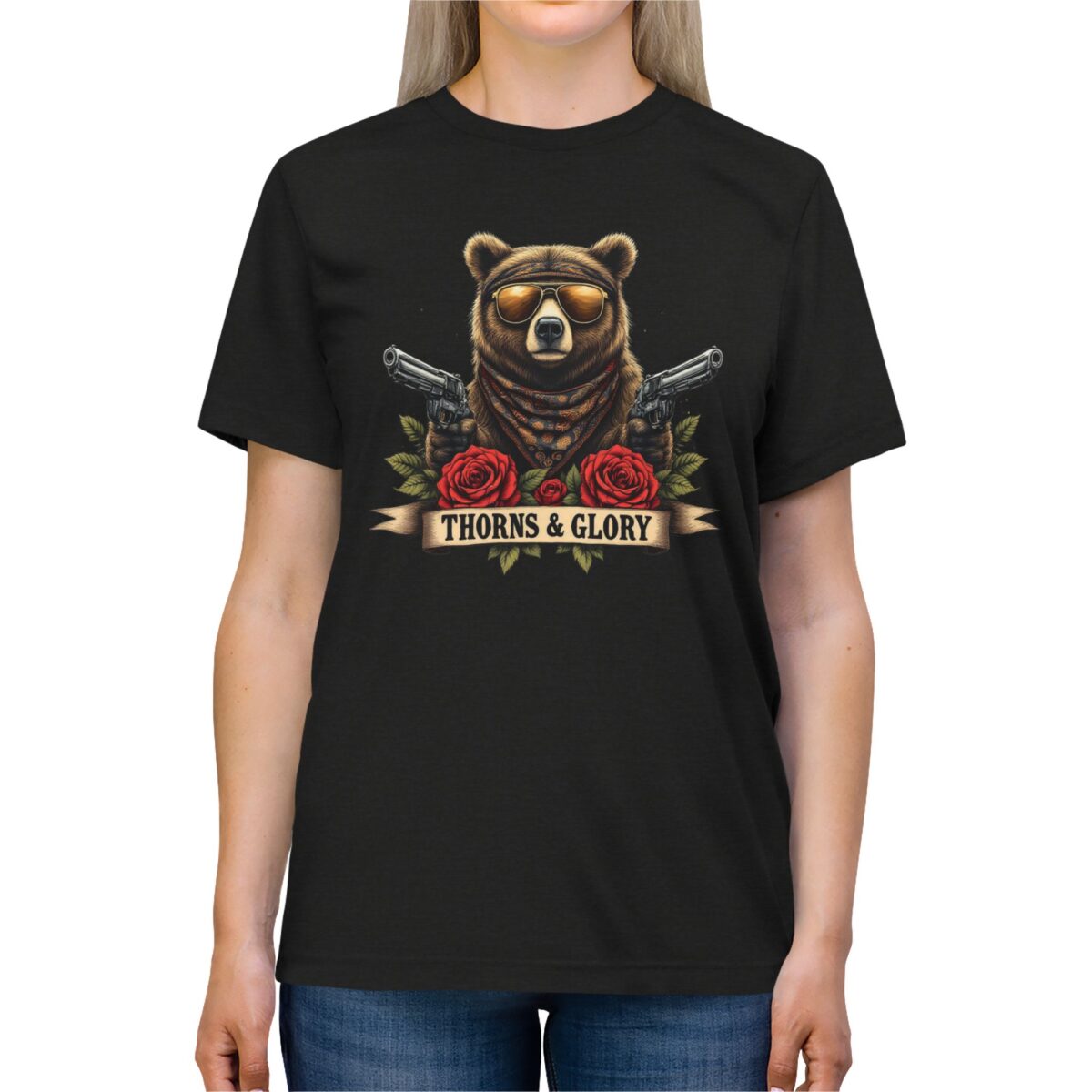THORNS & GLORY Unisex Triblend Tee - Image 7