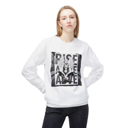 Rise Above Unisex Midweight Softstyle Fleece Crewneck Sweatshirt - Image 3