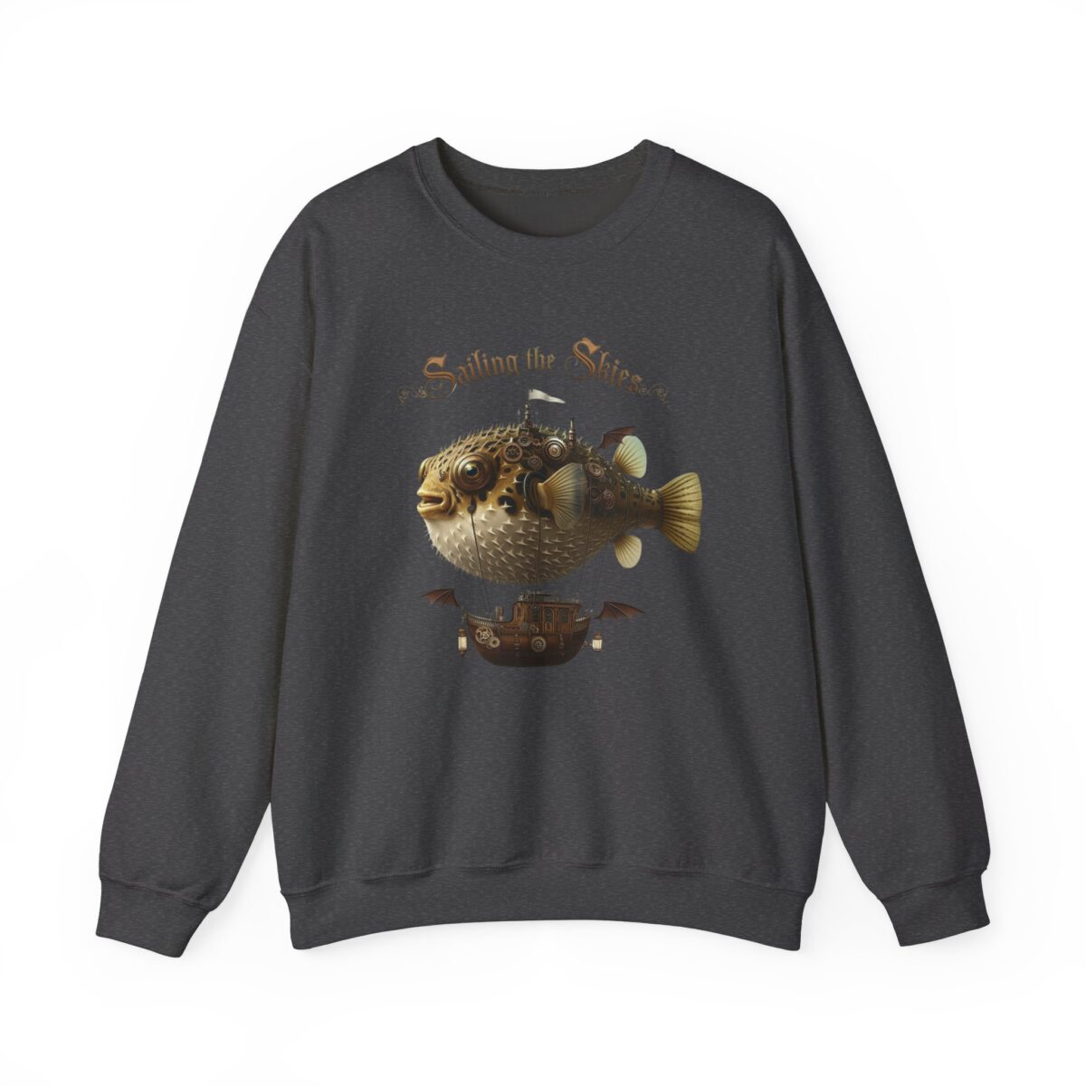 Sailing the skies Unisex Heavy Blend™ Crewneck Sweatshirt - Image 9