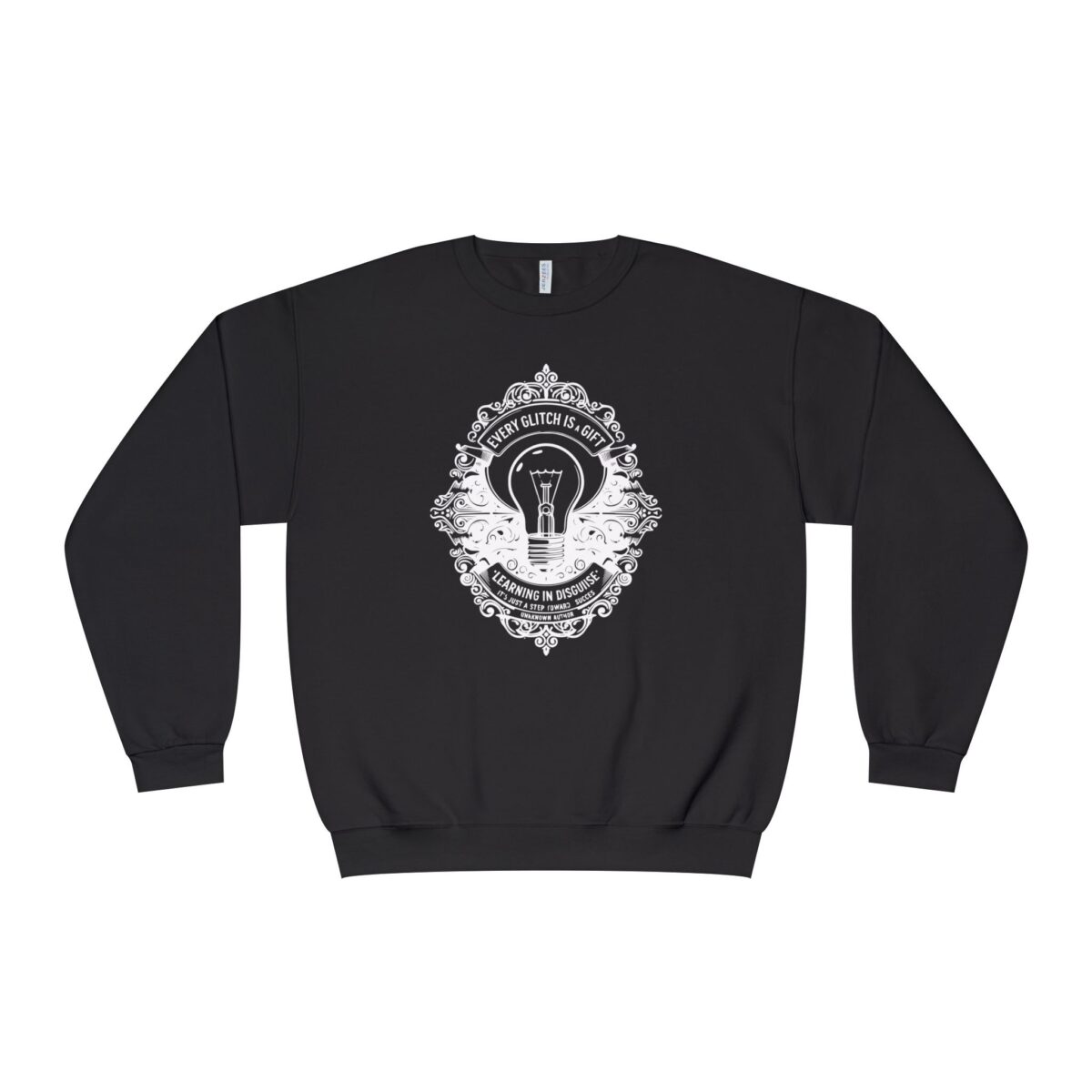 EVERY GLITCH IS A GIFT Unisex NuBlend® Crewneck Sweatshirt