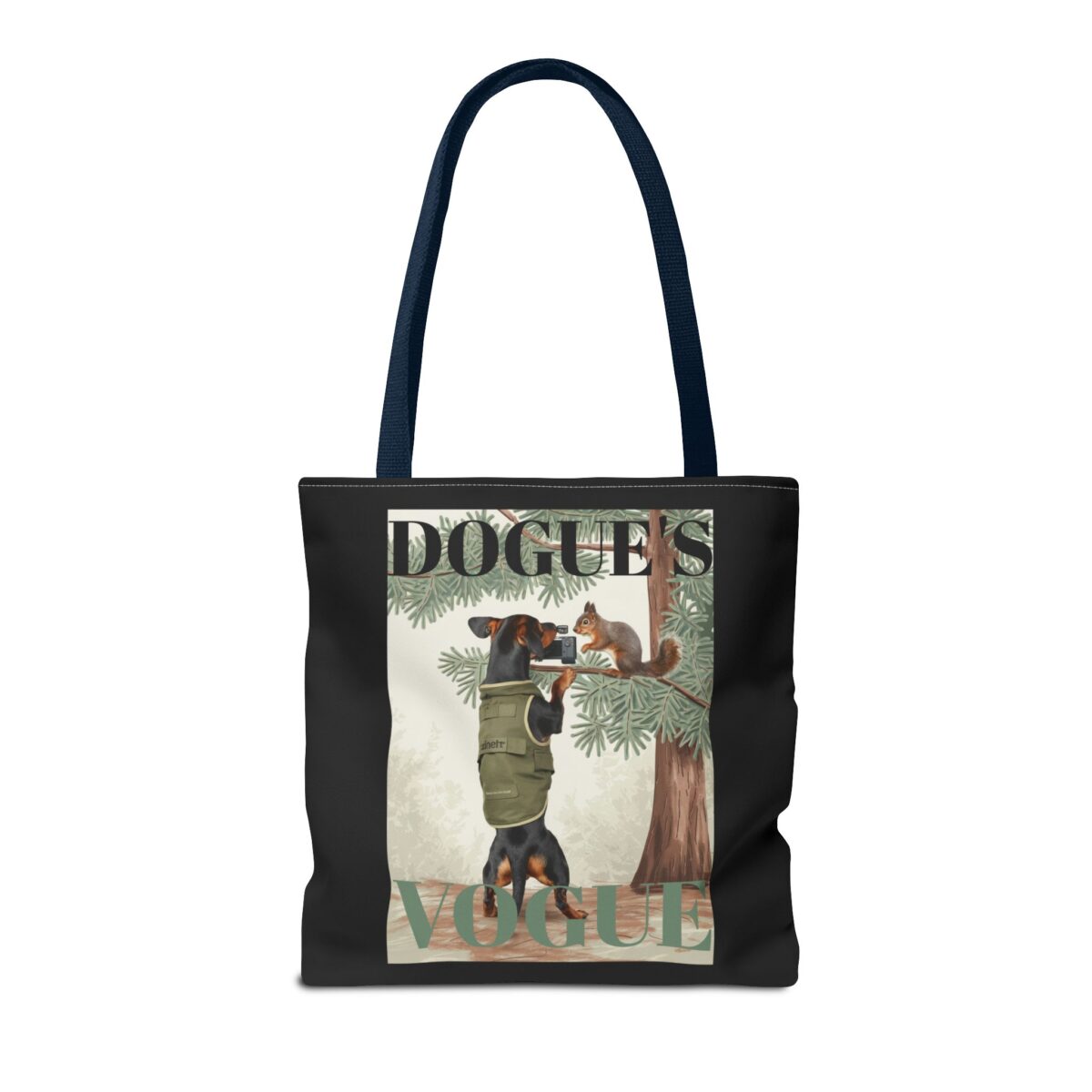 Dogue's Vogue Tote Bag (AOP) - Image 54