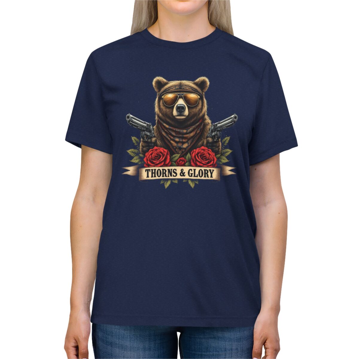 THORNS & GLORY Unisex Triblend Tee - Image 15