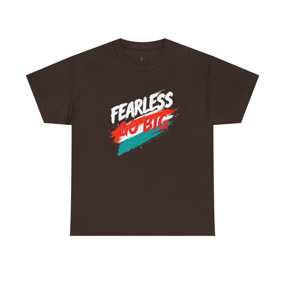 Fearless go big Unisex Heavy Cotton Tee - Image 9