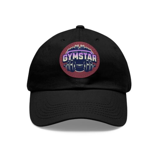 GYMSTAR Hat with Leather Patch (Round) - Image 9