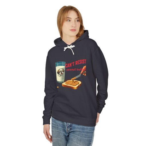 Can't resist peanut butter Unisex Lightweight Hooded Sweatshirt - Image 27