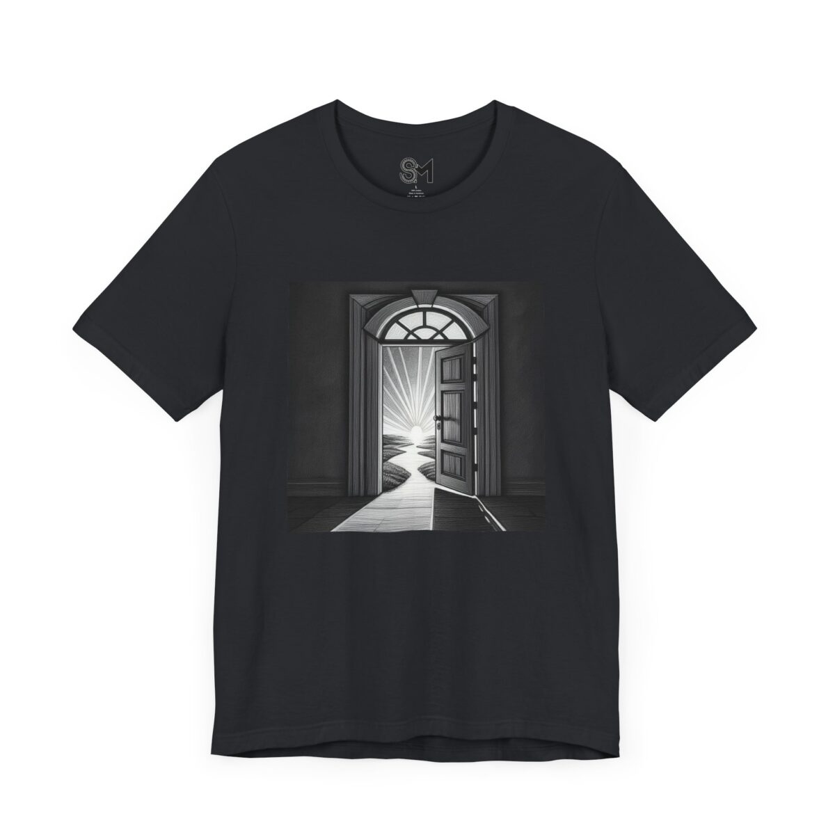 The door is open Unisex Jersey Short Sleeve Tee - Image 15