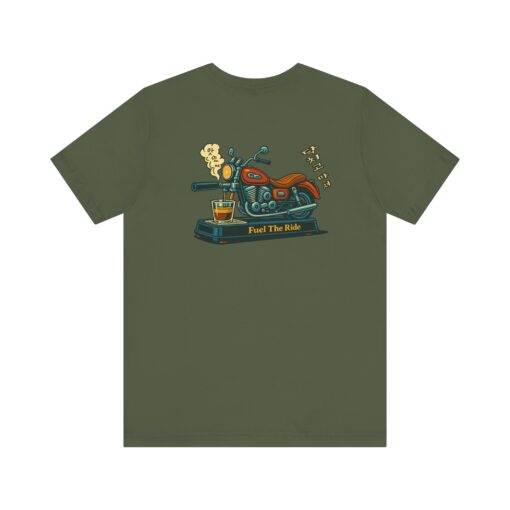 Fuel The Ride Unisex Tee - Vintage Motorcycle Graphic T-Shirt - Image 10