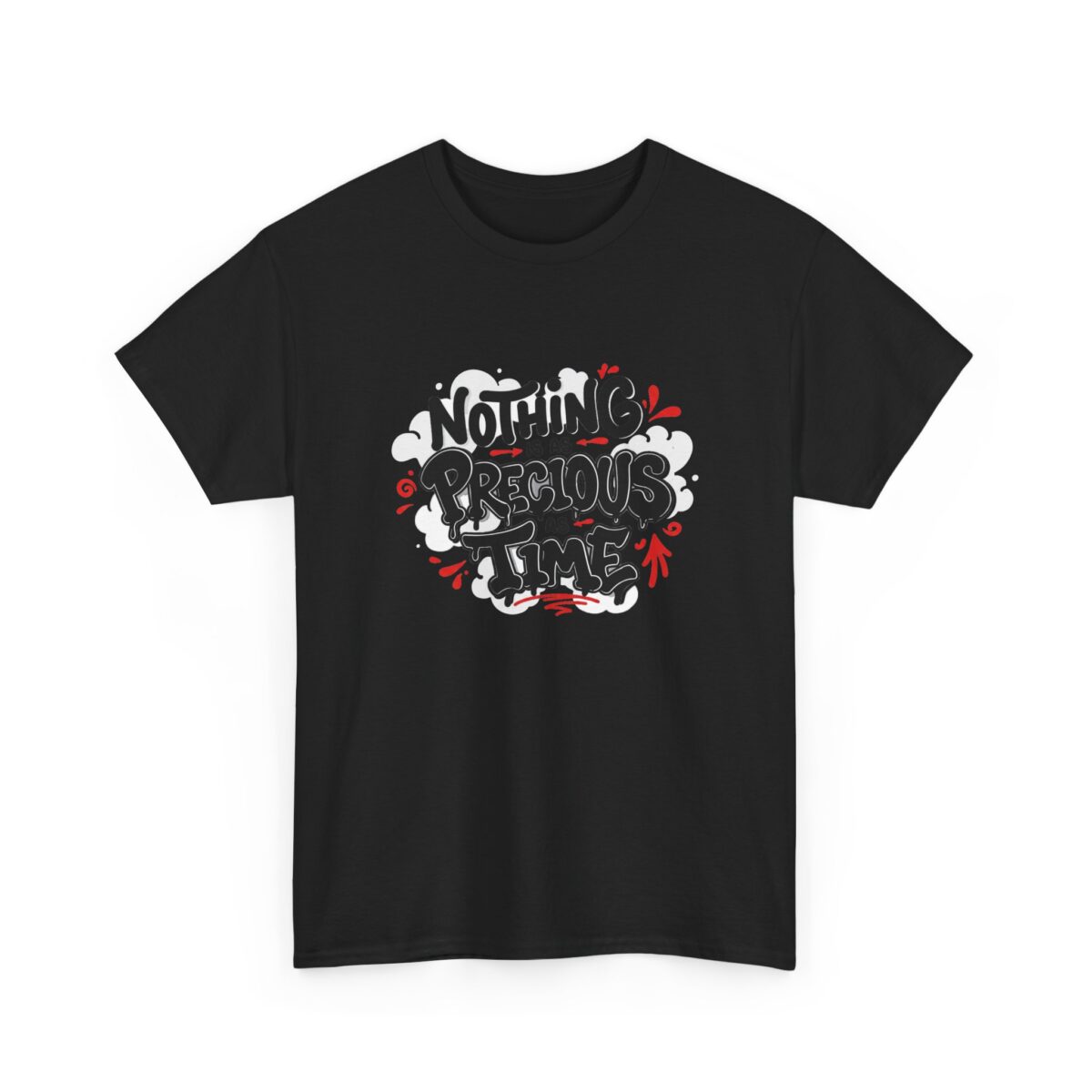 Nothing is as Precious as Time Unisex Heavy Cotton Tee - Image 7