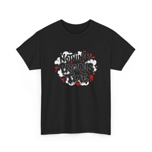 Nothing is as Precious as Time Unisex Heavy Cotton Tee - Image 7