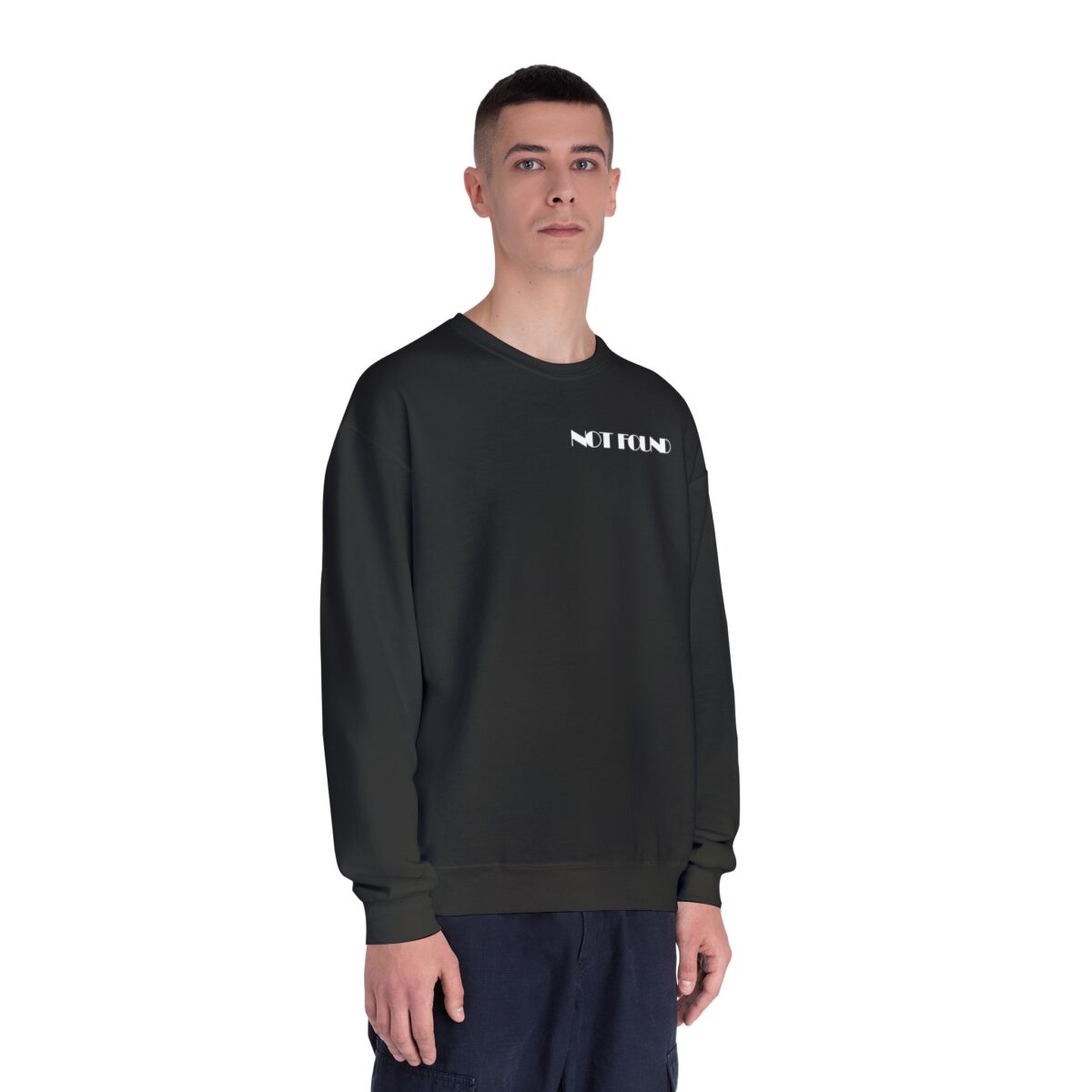 Not Found Unisex NuBlend® Crewneck Sweatshirt - Image 3