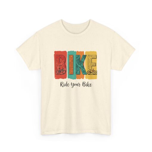 Bike Unisex Heavy Cotton Tee - Image 11
