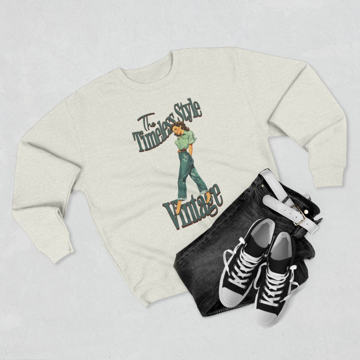 Timeless style Unisex Crewneck Sweatshirt - Image 11