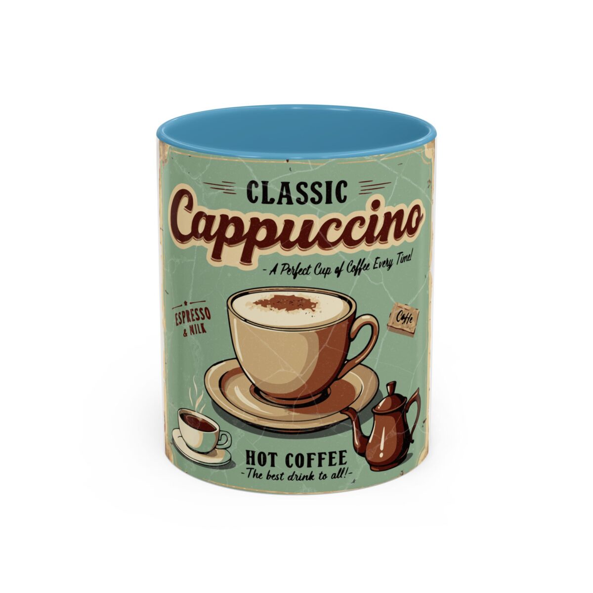 Classic Cappuccino Accent Coffee Mug (11, 15oz) - Image 33