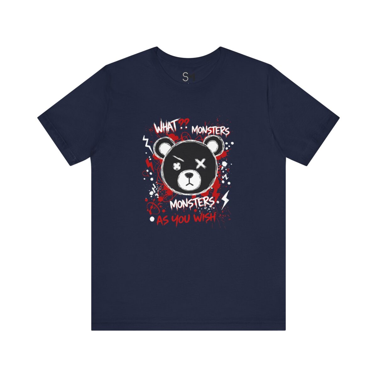 What monsters Unisex Jersey Short Sleeve Tee - Image 17