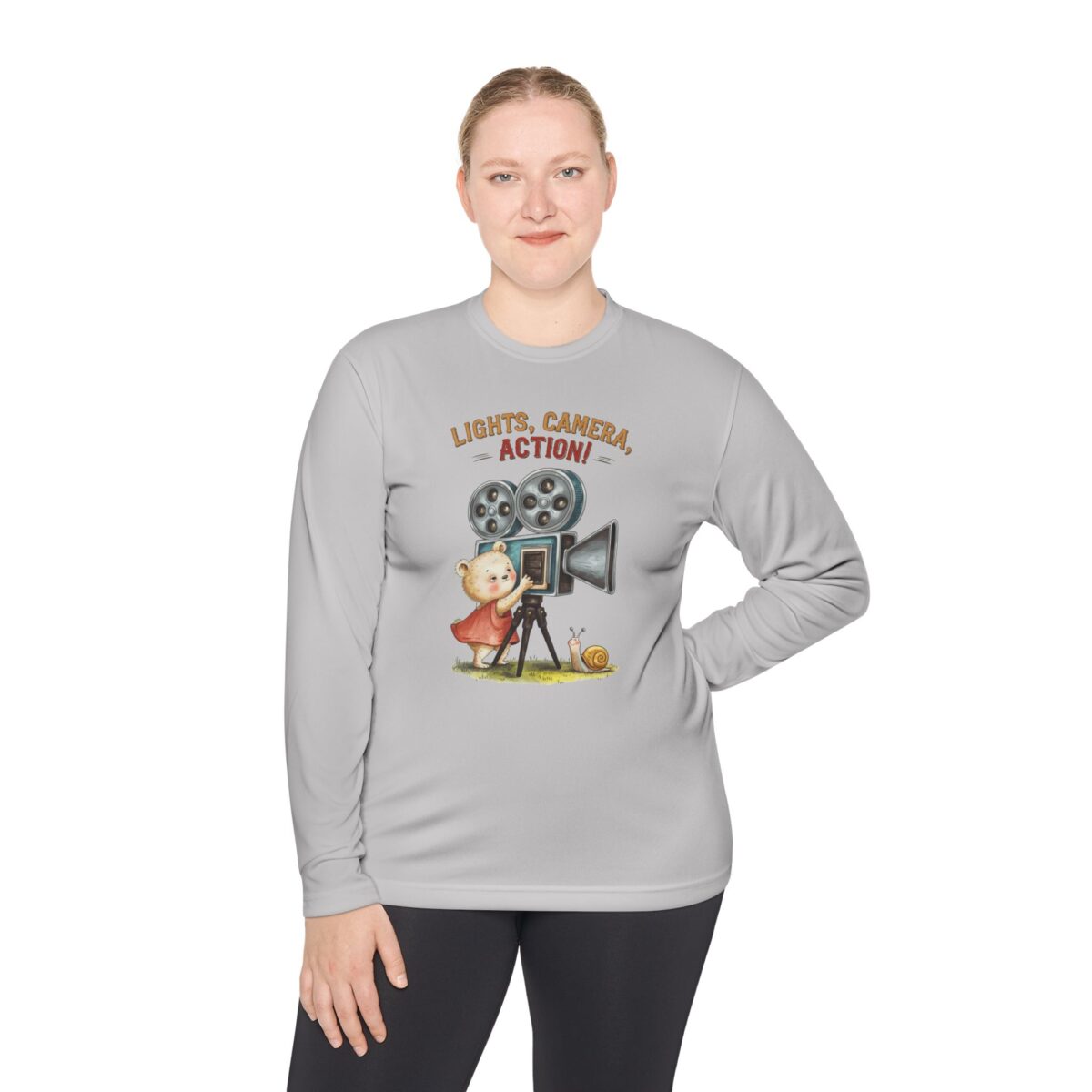 Action Unisex Lightweight Long Sleeve Tee - Image 4