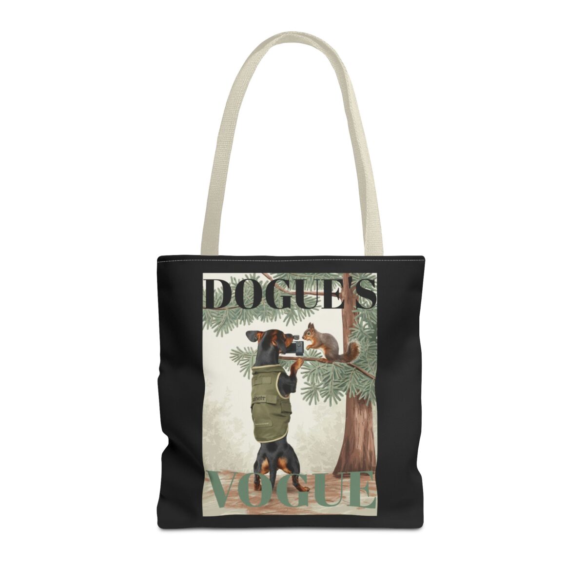 Dogue's Vogue Tote Bag (AOP) - Image 41