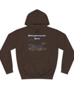 Blue Whale Unisex College Hoodie
