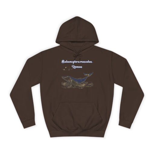 Blue Whale Unisex College Hoodie