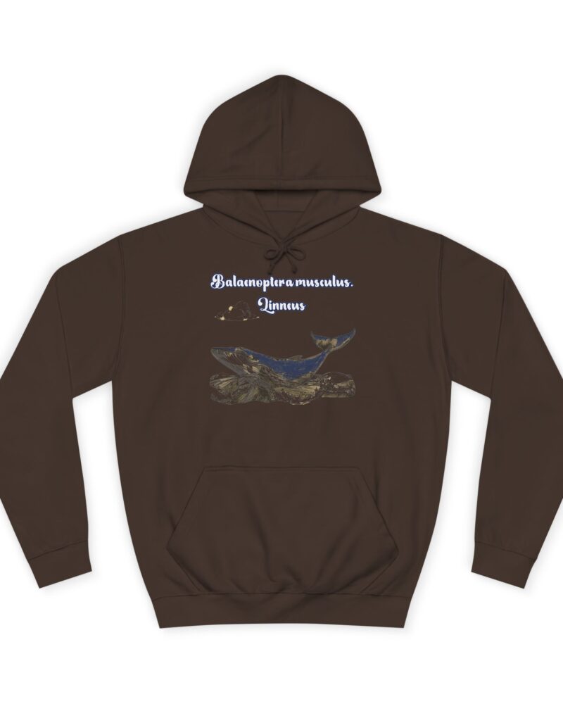 Blue Whale Unisex College Hoodie