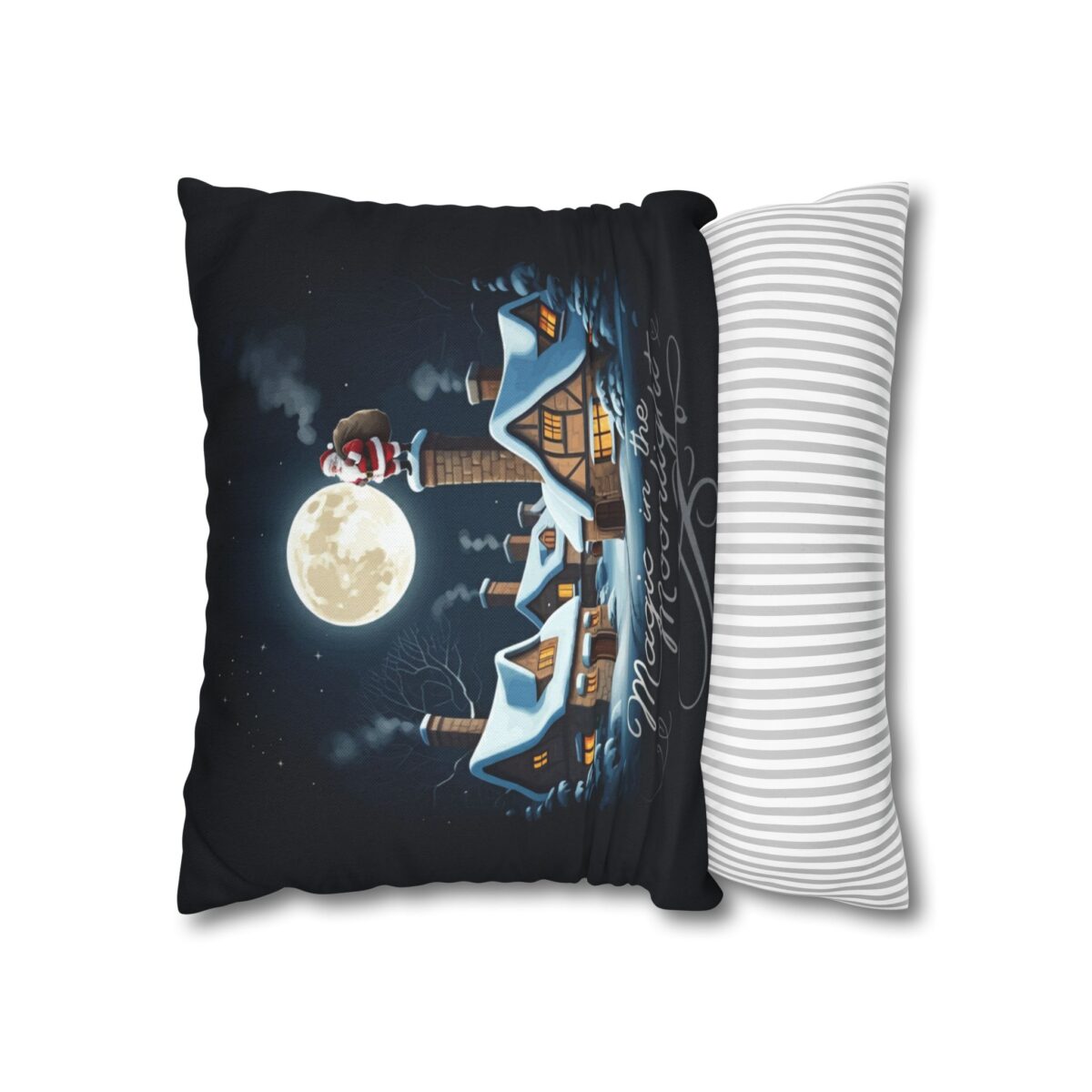 Magic in the moonlight Spun Polyester Square Pillowcase - Image 6