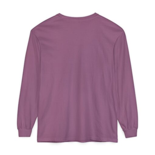 Something amazing is just around the corner! Unisex Garment-dyed Long Sleeve T-Shirt - Image 18
