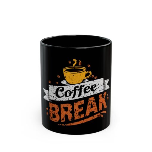 Coffee Break Black Mug (11oz, 15oz)