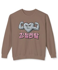 Strong mentality Unisex Lightweight Crewneck Sweatshirt - Perfect for Fitness Lovers