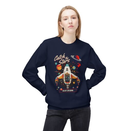 Catch the stars Unisex Midweight Softstyle Fleece Crewneck Sweatshirt - Image 15