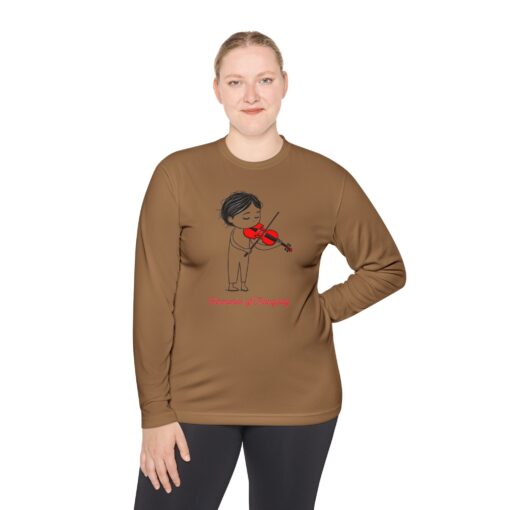 Melodies of peace Unisex Lightweight Long Sleeve Tee - Image 16