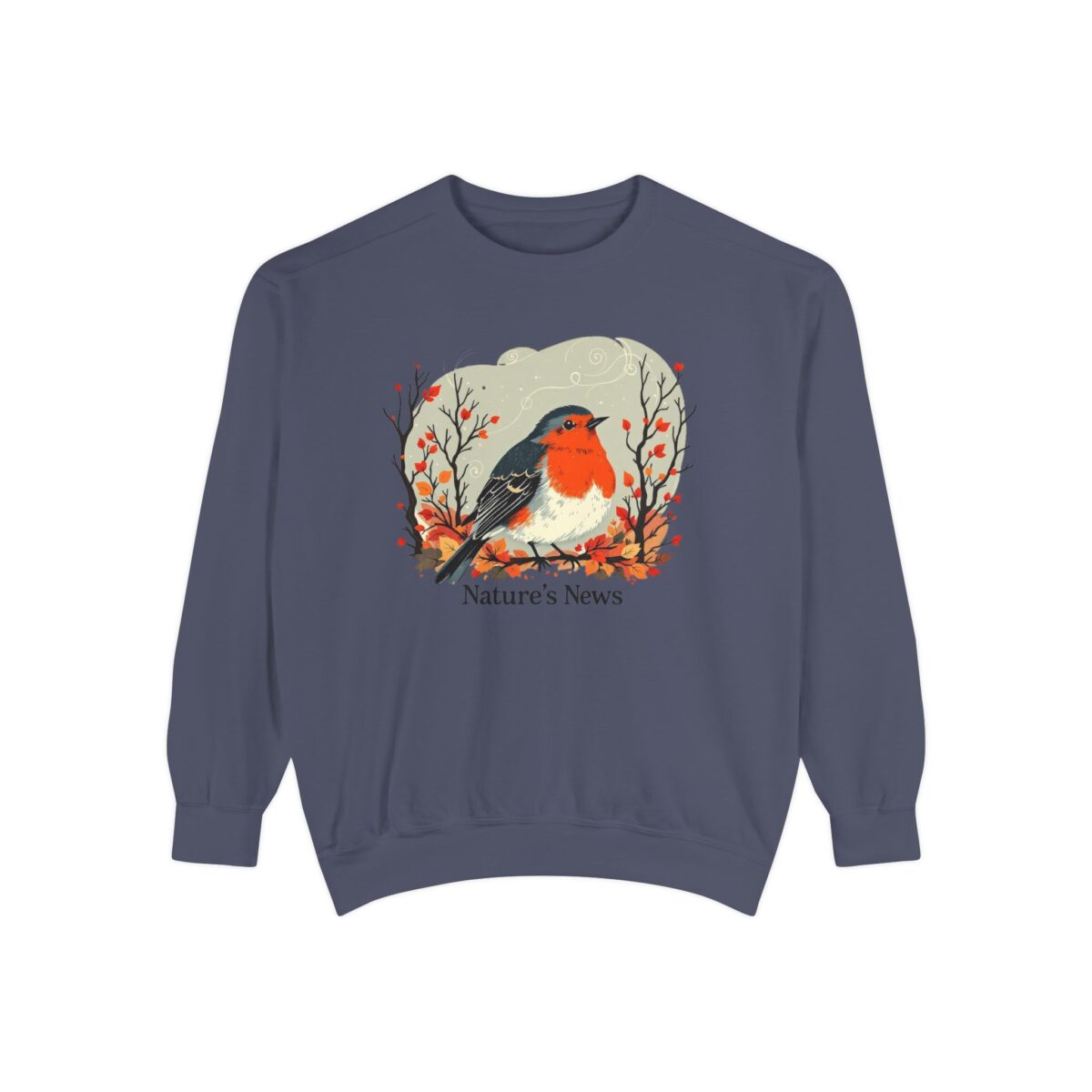 Nature’s News Unisex Garment-Dyed Sweatshirt - Image 37