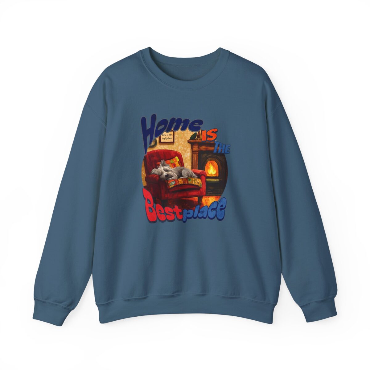 Home is the best place Unisex Heavy Blend™ Crewneck Sweatshirt - Image 25