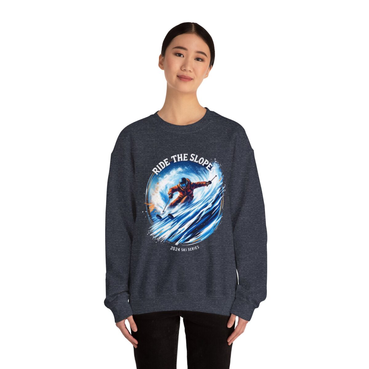 SKI 2024 Unisex Heavy Blend™ Crewneck Sweatshirt - Image 24