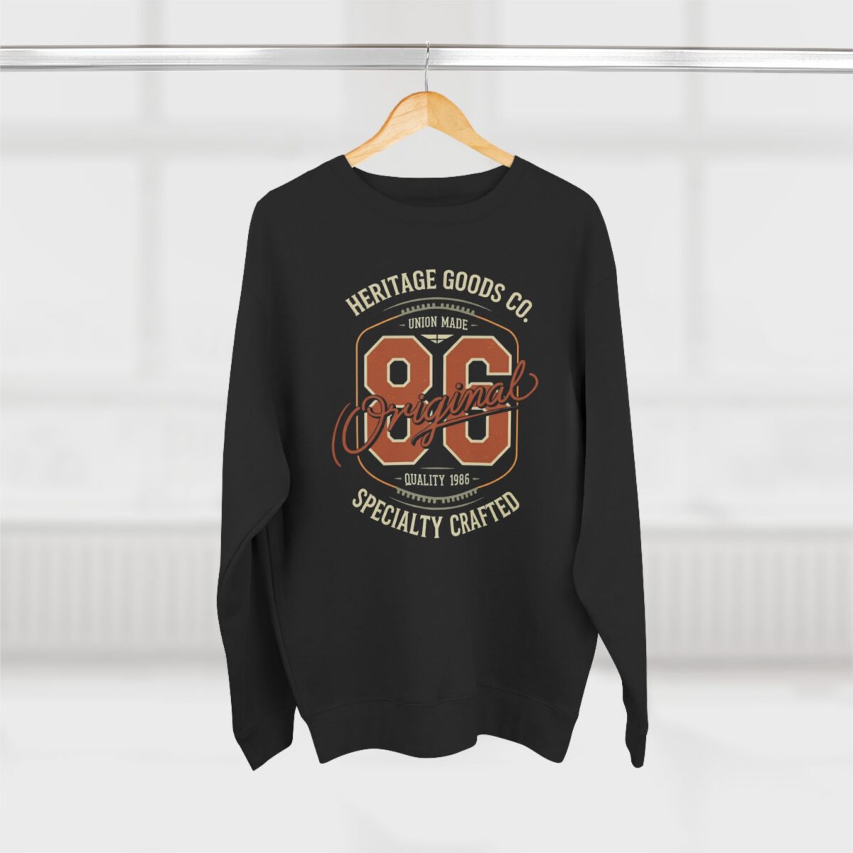 Heritage goods co. Unisex Crewneck Sweatshirt - Image 8